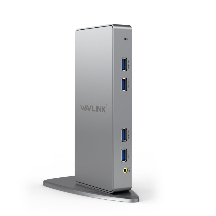 WAVLINK WL-UG39DK7 USB3.0 Hub Adapter Multi-Screen Graphics Card Universal Docking Station, Plug:EU Plug - USB HUB by WAVLINK | Online Shopping South Africa | PMC Jewellery | Buy Now Pay Later Mobicred