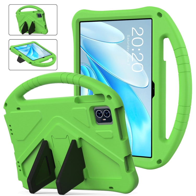 For Teclast M50 HD 10.1 / M50 Pro EVA Shockproof Tablet Case with Holder(Green) - Others by PMC Jewellery | Online Shopping South Africa | PMC Jewellery | Buy Now Pay Later Mobicred