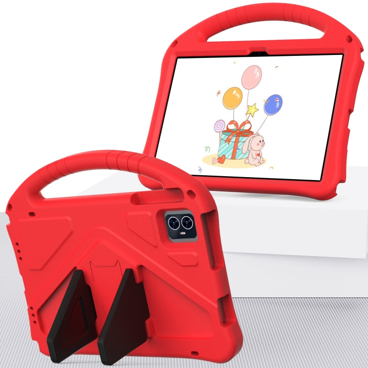 For Blackview Tab 80 10.1 2023 EVA Shockproof Tablet Case with Holder(Red) - Others by PMC TechLife | Online Shopping South Africa | PMC TechLife
