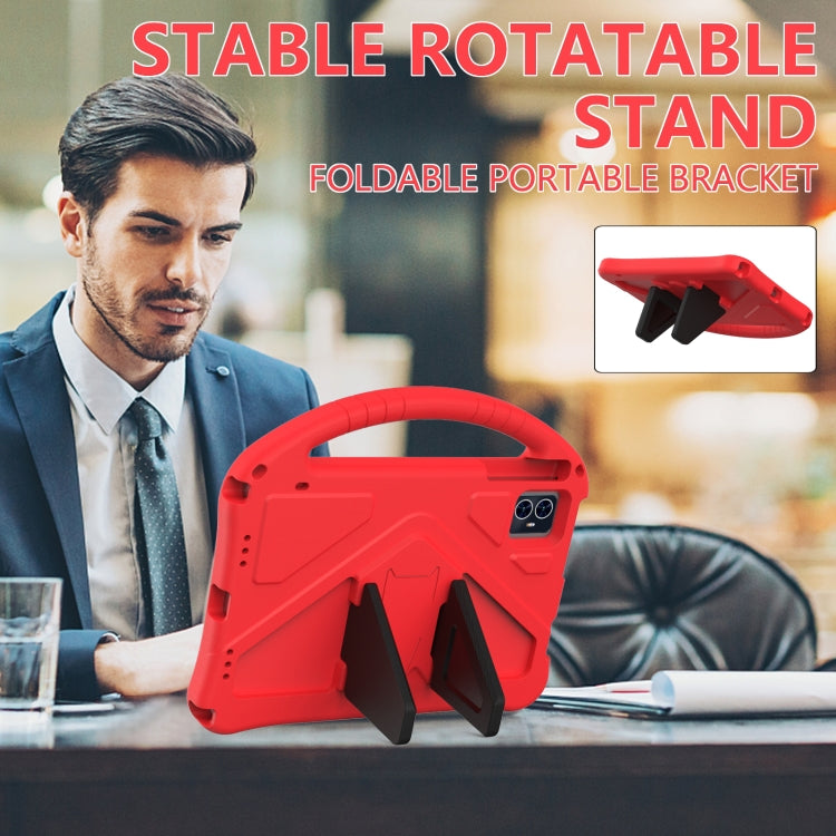 For Blackview Tab 80 10.1 2023 EVA Shockproof Tablet Case with Holder(Red) - Others by PMC TechLife | Online Shopping South Africa | PMC TechLife
