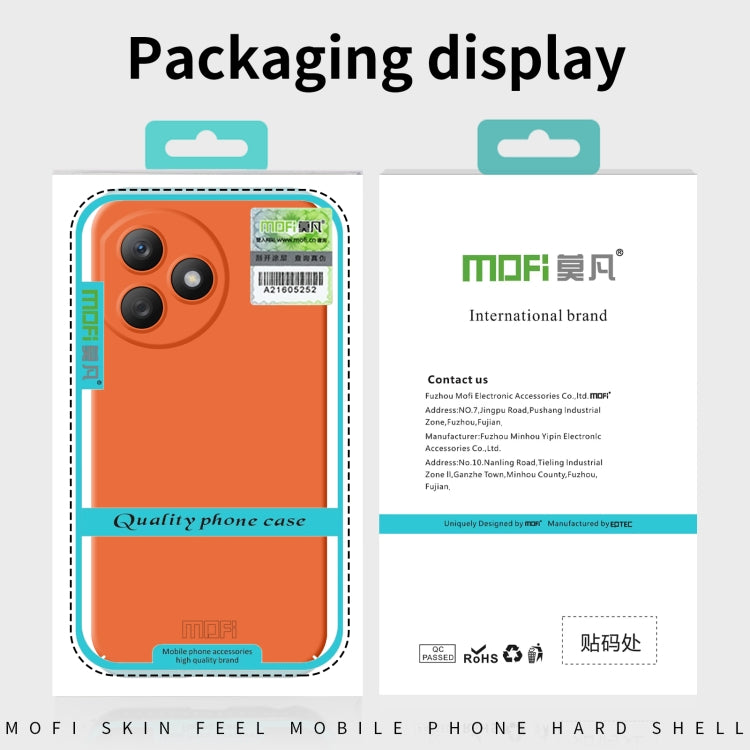 For Honor X50i Pro MOFI Qin Series Skin Feel All-inclusive PC Phone Case(Gray) - Honor Cases by MOFI | Online Shopping South Africa | PMC Jewellery