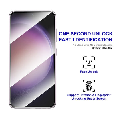 For Samsung Galaxy S24+ 5G ENKAY Hat-Prince 0.18mm High Aluminum-silicon Tempered Glass Film, Support Ultrasonic Fingerprint Unclock - Galaxy S24+ 5G Tempered Glass by ENKAY | Online Shopping South Africa | PMC Jewellery | Buy Now Pay Later Mobicred