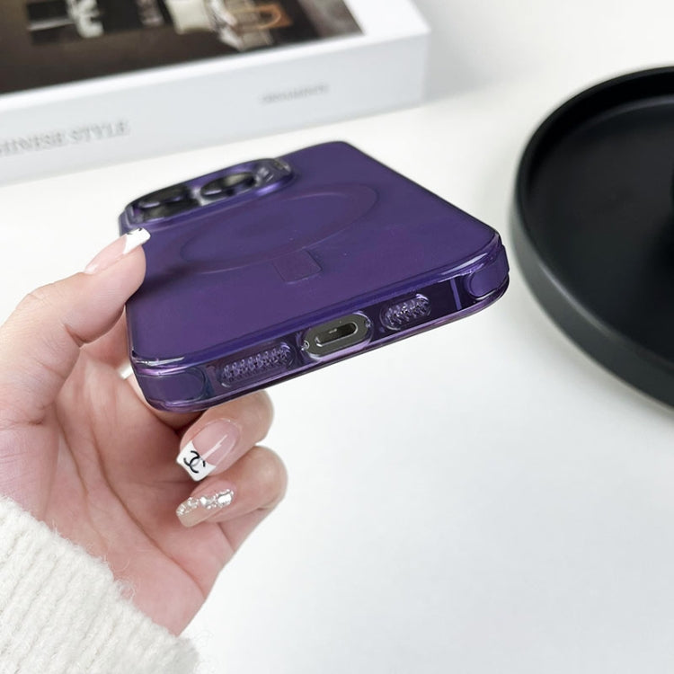 For iPhone 11 MagSafe Lens Holder PC Hybrid TPU Phone Case(Green) - iPhone 11 Cases by PMC TechLife | Online Shopping South Africa | PMC TechLife