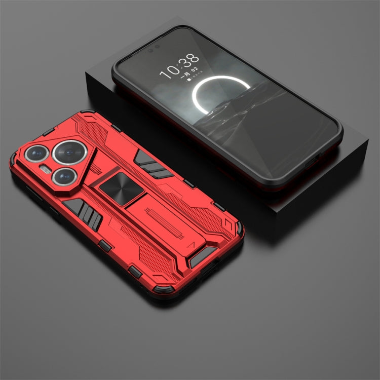 For  Huawei Pura 70 Supersonic Armor PC Hybrid TPU Phone Case(Red) - Huawei Cases by PMC Jewellery | Online Shopping South Africa | PMC Jewellery | Buy Now Pay Later Mobicred