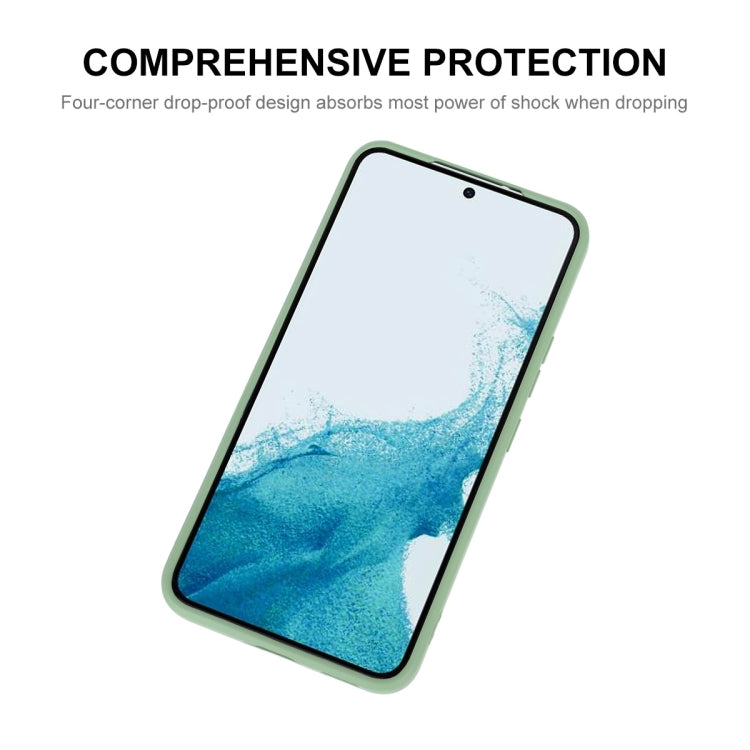 For Samsung Galaxy S24 5G ENKAY Liquid Silicone Soft Shockproof Phone Case(Dark Green) - free shipping - PMC Jewellery - Order now!