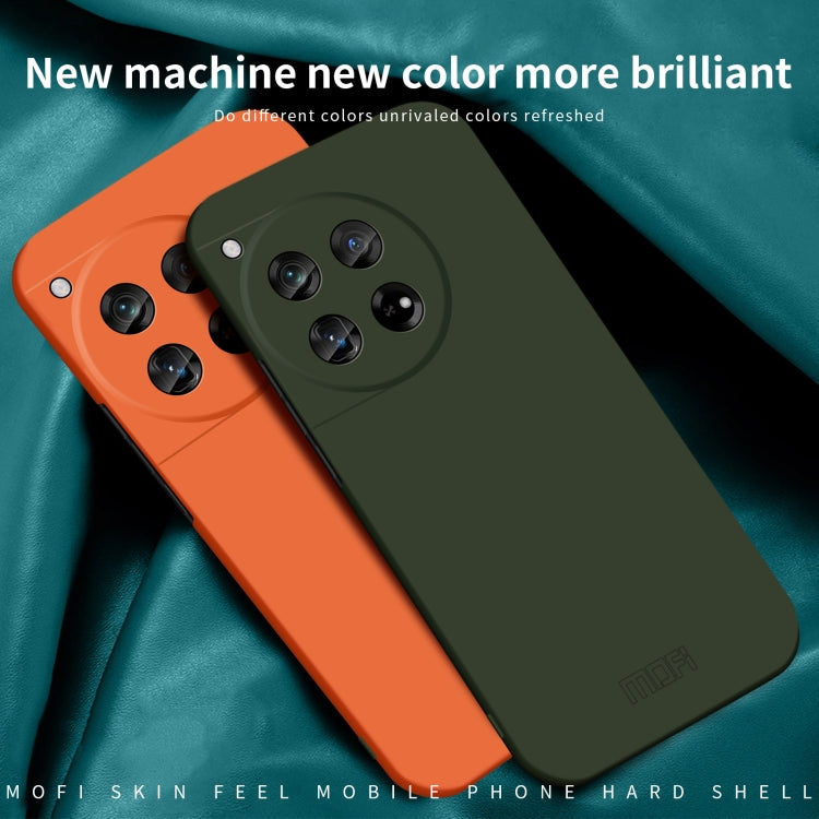 For OnePlus 12 MOFI Qin Series Skin Feel All-inclusive PC Phone Case(Orange) - OnePlus Cases by MOFI | Online Shopping South Africa | PMC Jewellery