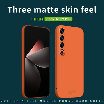 For Meizu 21 Pro MOFI Qin Series Skin Feel All-inclusive PC Phone Case(Green) - Meizu by MOFI | Online Shopping South Africa | PMC Jewellery