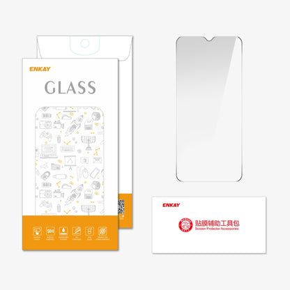 For OPPO A18 / A38 ENKAY 9H Big Arc Edge High Aluminum-silicon Tempered Glass Film - A18 Tempered Glass by ENKAY | Online Shopping South Africa | PMC Jewellery | Buy Now Pay Later Mobicred