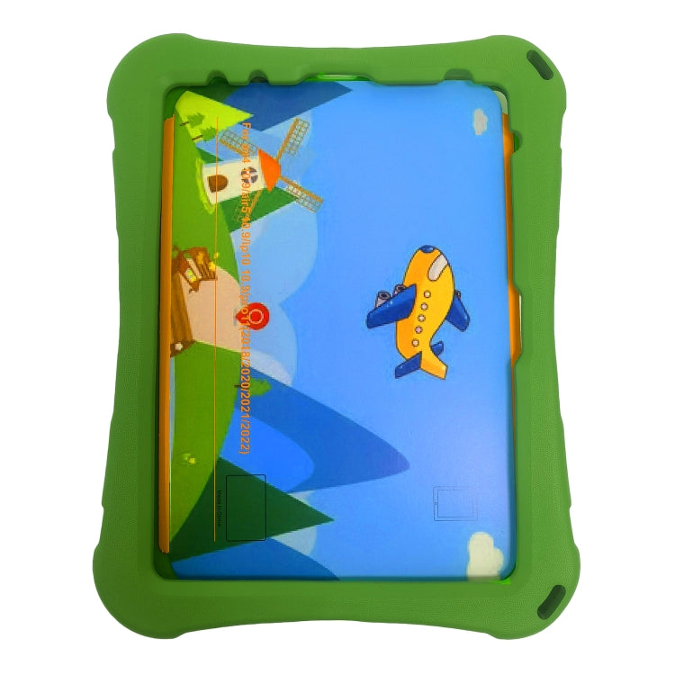 For iPad Air 11 2024 360 Rotation Aircraft Holder EVA Shockproof Tablet Case(Green) - iPad Air 11 2024 Cases by PMC Jewellery | Online Shopping South Africa | PMC Jewellery | Buy Now Pay Later Mobicred