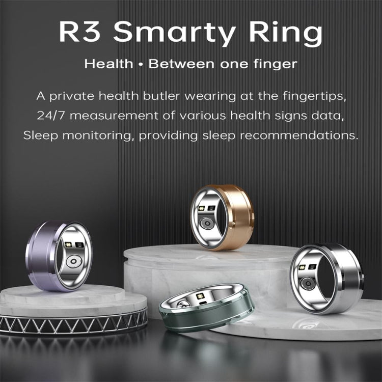 R3 SIZE 20 Smart Ring, Support Heart Rate / Blood Oxygen / Sleep Monitoring(Gold) - Smart Rings / Smart Telephones by PMC Jewellery | Online Shopping South Africa | PMC Jewellery