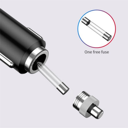 C06Q Dual USB + Type-C Cigarette Lighter PD 18W / QC3.0 Fast Charging Car Charger - Car Charger by PMC Jewellery | Online Shopping South Africa | PMC Jewellery | Buy Now Pay Later Mobicred