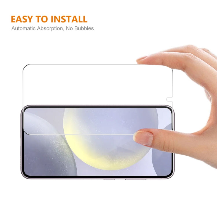 For Samsung Galaxy S24 5G ENKAY Easy Install 0.18mm High Alumina Silicon Full Glass Film, Support Ultrasonic Unlock - Galaxy S24 5G Tempered Glass by ENKAY | Online Shopping South Africa | PMC Jewellery | Buy Now Pay Later Mobicred