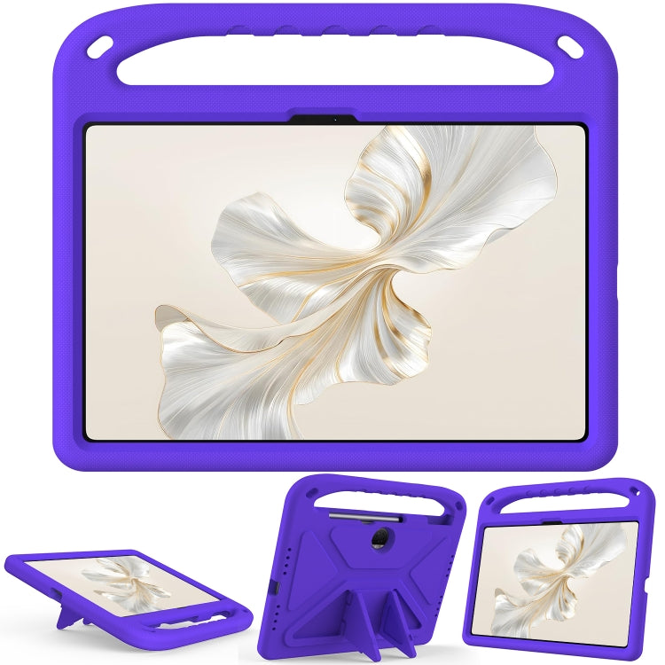 For Honor Pad 9 12.1 Handle EVA Shockproof Tablet Case with Holder(Purple) - Honor by PMC TechLife | Online Shopping South Africa | PMC TechLife | Buy Now Pay Later Mobicred