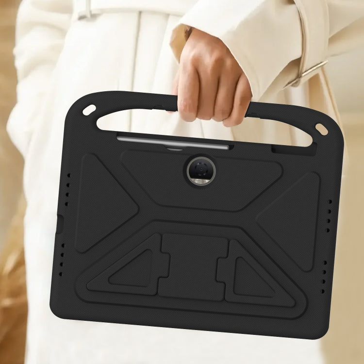 For Honor Pad 9 12.1 Handle EVA Shockproof Tablet Case with Holder(Black) - Honor by PMC TechLife | Online Shopping South Africa | PMC TechLife | Buy Now Pay Later Mobicred