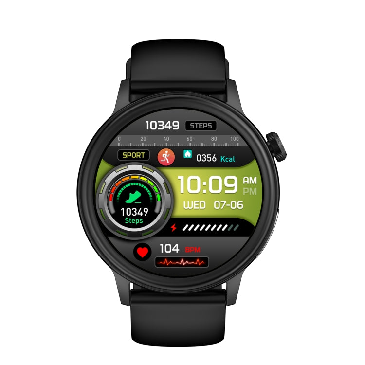 ET470 1.39 inch Color Screen Smart Watch Silicone Strap, Support Bluetooth Call / ECG(Black) - Smart Watches by PMC TechLife | Online Shopping South Africa | PMC TechLife