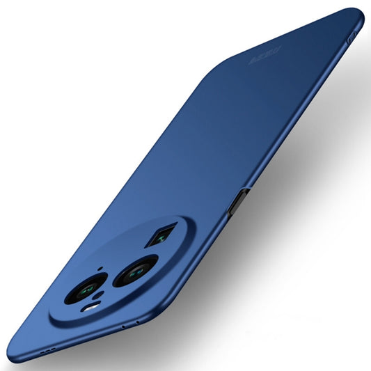 For OPPO Find X6 Pro MOFI Micro-Frosted PC Ultra-thin Hard Phone Case(Blue) - OPPO Cases by MOFI | Online Shopping South Africa | PMC Jewellery
