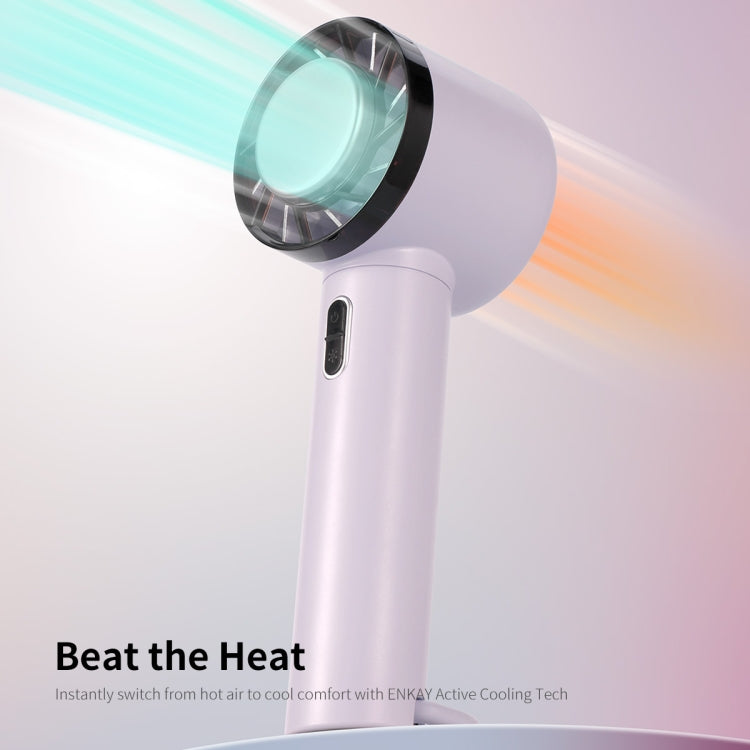 ENKAY Hat-Prince Handheld Mini Portable Cold Compress Cooling Fan(Pink) - Electric Fans by ENKAY | Online Shopping South Africa | PMC TechLife | Buy Now Pay Later Mobicred