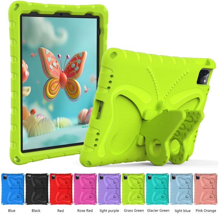 For iPad Air 11 2024 Butterfly Bracket EVA Shockproof Tablet Case(Mint Green) - iPad Air 11 2024 Cases by PMC Jewellery | Online Shopping South Africa | PMC Jewellery | Buy Now Pay Later Mobicred