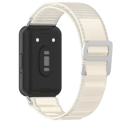 For Samsung Galaxy Fit 3 Nylon Canvas Watch Band(Starlight) - Watch Bands by PMC Jewellery | Online Shopping South Africa | PMC Jewellery