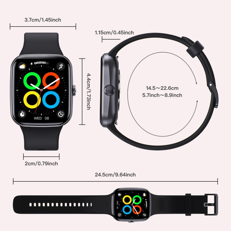 Q32 IP67 Waterproof Smart Bracelet Bluetooth Call Fitness Tracker(Black) - Smart Watches by PMC TechLife | Online Shopping South Africa | PMC TechLife | Buy Now Pay Later Mobicred