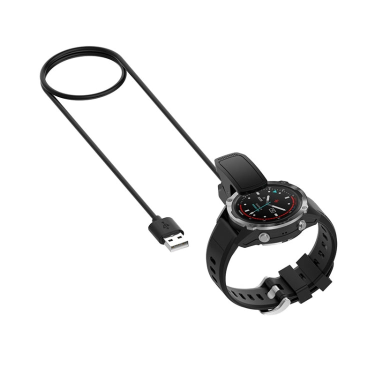 For Garmin Descent G1 Solar Smart Watch USB Charging Cable With Data Function(Black) - Charger by PMC Jewellery | Online Shopping South Africa | PMC Jewellery | Buy Now Pay Later Mobicred