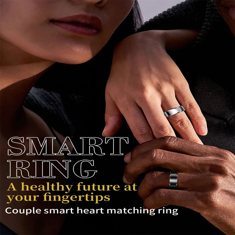 R6 SIZE 10 Smart Ring, Support Heart Rate / Blood Oxygen / Sleep Monitoring(Black) - Smart Rings / Smart Telephones by PMC Jewellery | Online Shopping South Africa | PMC Jewellery | Buy Now Pay Later Mobicred