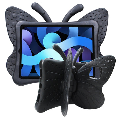 For iPad Air 11 2025 / 2024 Butterfly Bracket Kids EVA Shockproof Tablet Case(Black) - iPad Air 11 2025 / 2024 Cases by PMC Jewellery | Online Shopping South Africa | PMC Jewellery | Buy Now Pay Later Mobicred