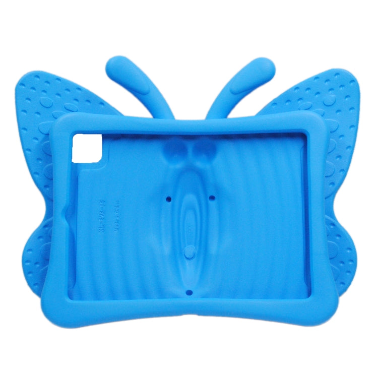 For iPad Air 11 2025 / 2024 Butterfly Bracket Kids EVA Shockproof Tablet Case(Blue) - iPad Air 11 2025 / 2024 Cases by PMC Jewellery | Online Shopping South Africa | PMC Jewellery | Buy Now Pay Later Mobicred