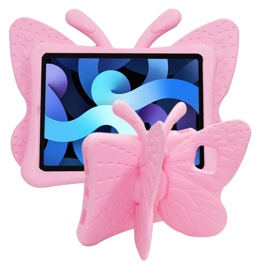 For iPad Air 11 2025 / 2024 Butterfly Bracket Kids EVA Shockproof Tablet Case(Pink) - iPad Air 11 2025 / 2024 Cases by PMC Jewellery | Online Shopping South Africa | PMC Jewellery | Buy Now Pay Later Mobicred