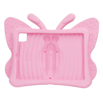 For iPad Pro 11 2024 Butterfly Bracket Kids EVA Shockproof Tablet Case(Pink) - iPad Pro 11 2024 Cases by PMC Jewellery | Online Shopping South Africa | PMC Jewellery | Buy Now Pay Later Mobicred