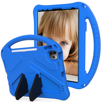 For iPad Pro 11 2024 EVA Shockproof Tablet Case with Holder(Blue) - iPad Pro 11 2024 Cases by PMC Jewellery | Online Shopping South Africa | PMC Jewellery | Buy Now Pay Later Mobicred