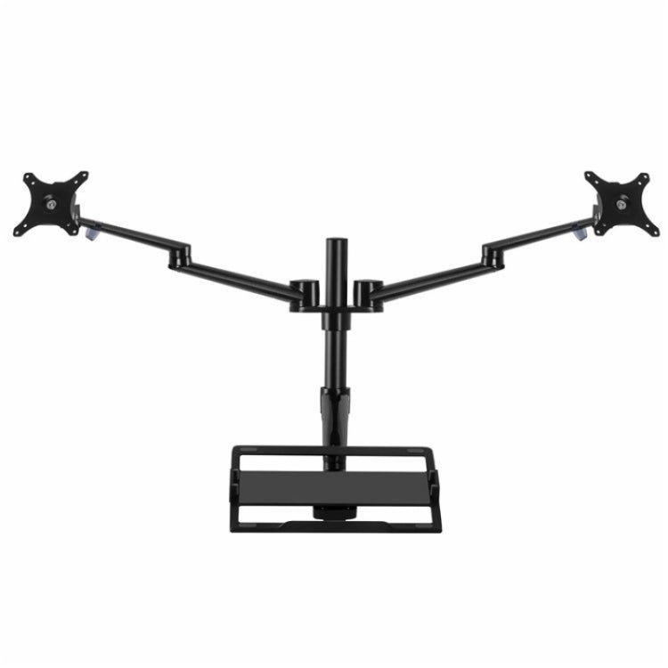 OL-10T Clip-on Desktop Stand Dual Computer Monitor Riser Bracket Laptop Holder - Laptop Stand by PMC Jewellery | Online Shopping South Africa | PMC Jewellery | Buy Now Pay Later Mobicred