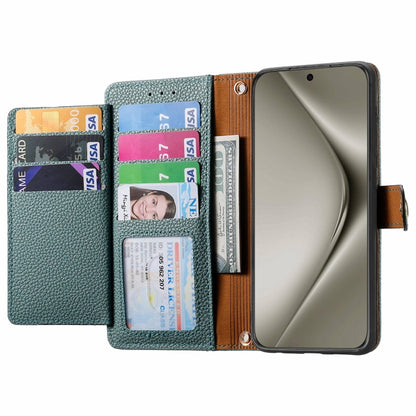 For Huawei Pura 70 Pro Love Zipper Lanyard Leather Phone Case(Green) - Huawei Cases by PMC Jewellery | Online Shopping South Africa | PMC Jewellery | Buy Now Pay Later Mobicred