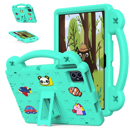 For Blackview Tab 80 10.1 2023 Handle Kickstand Children EVA Shockproof Tablet Case(Mint Green) - Others by PMC Jewellery | Online Shopping South Africa | PMC Jewellery | Buy Now Pay Later Mobicred