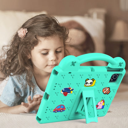 For Blackview Tab 80 10.1 2023 Handle Kickstand Children EVA Shockproof Tablet Case(Mint Green) - Others by PMC Jewellery | Online Shopping South Africa | PMC Jewellery | Buy Now Pay Later Mobicred