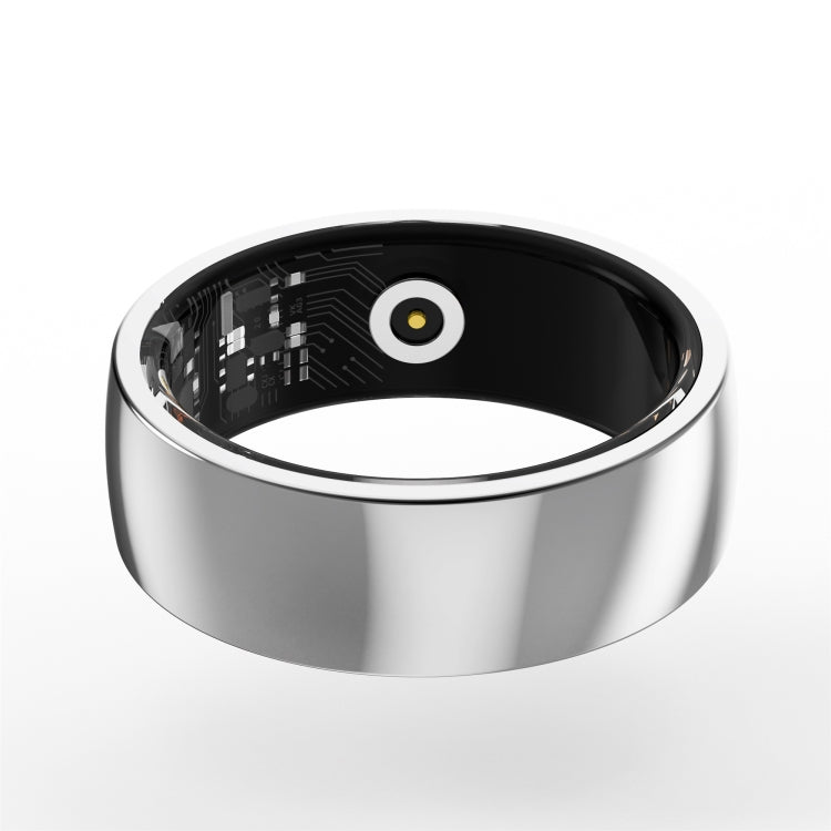 R09M SIZE 18 Smart Ring, Support Health Monitoring / Care For Families(Silver) - Smart Rings / Smart Telephones by PMC Jewellery | Online Shopping South Africa | PMC Jewellery | Buy Now Pay Later Mobicred