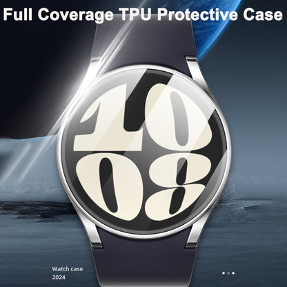 For Samsung Galaxy Watch Ultra 47mm Hollow Out TPU Electroplated Watch Protective Case(Black) - Watch Cases by PMC Jewellery | Online Shopping South Africa | PMC Jewellery | Buy Now Pay Later Mobicred