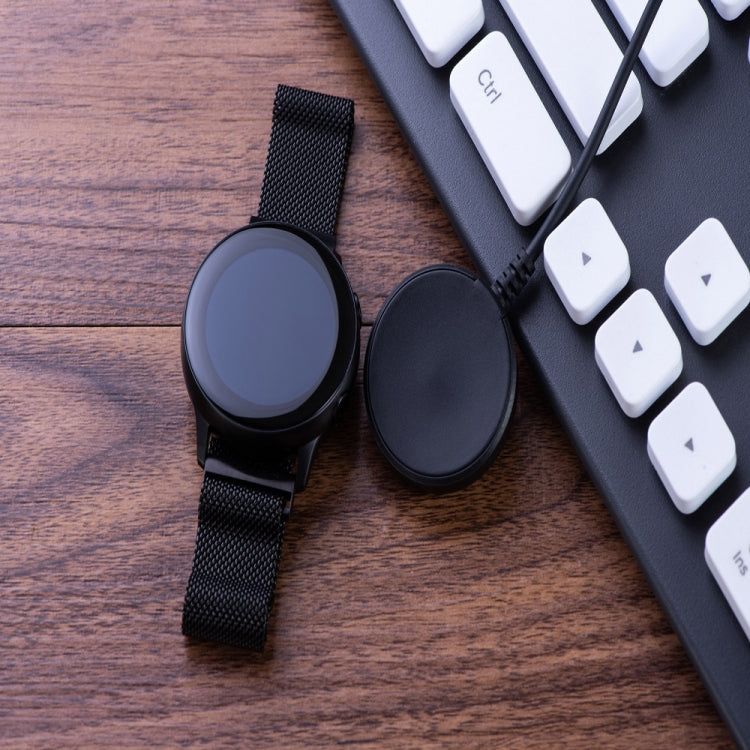 For Samsung Galaxy Watch 7 USB-C / Type-C Interface Smart Watch Magnetic Charging Cable(Black) - Charger by PMC TechLife | Online Shopping South Africa | PMC TechLife | Buy Now Pay Later Mobicred