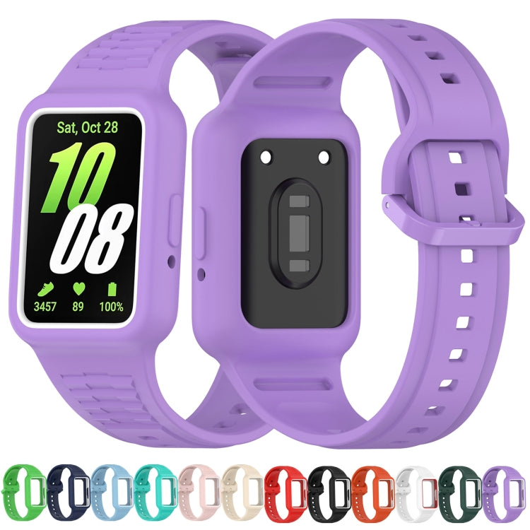 For  Huawei Band 9 NFC Two Color Frame Integrated Silicone Watch Band(Sky Blue) - free shipping - PMc TechLife - Order now!