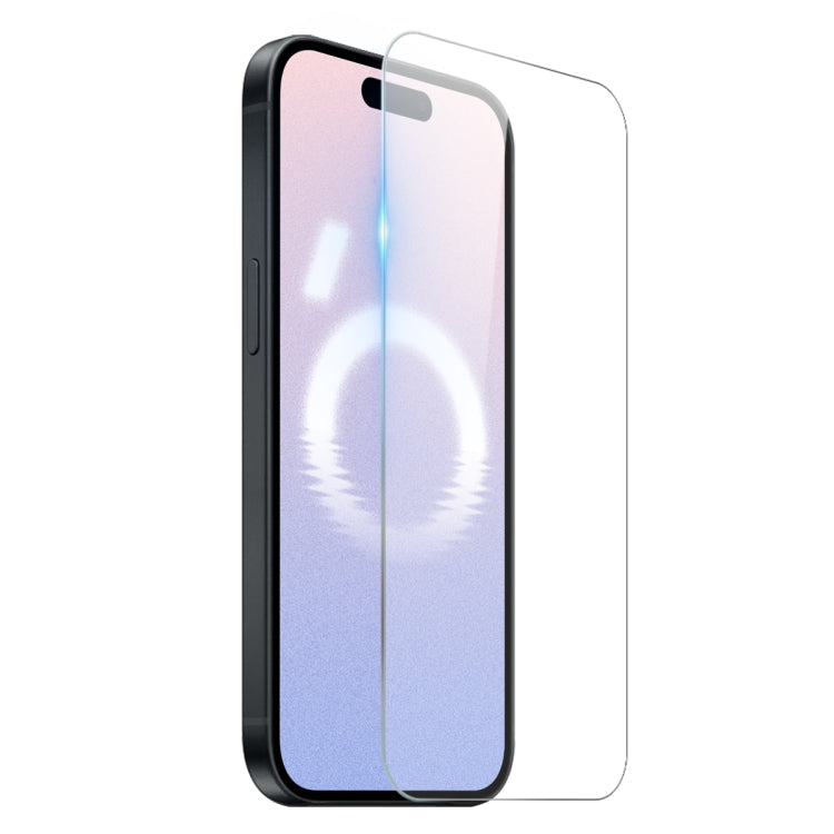 For iPhone 16 Plus NORTHJO 2 in 1 TPU Phone Case Screen Protector Tempered Glass Film(Clear) - iPhone 16 Plus Cases by NORTHJO | Online Shopping South Africa | PMC Jewellery | Buy Now Pay Later Mobicred