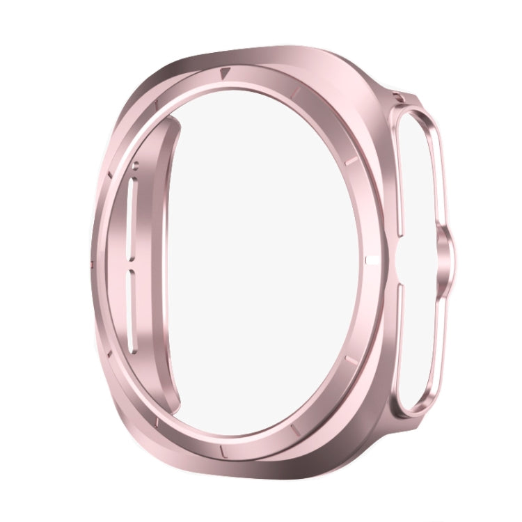 For Samsung Galaxy Watch Ultra 47mm Hollowed PC Watch Protective Case(Rose Gold) - Watch Cases by PMC Jewellery | Online Shopping South Africa | PMC Jewellery | Buy Now Pay Later Mobicred