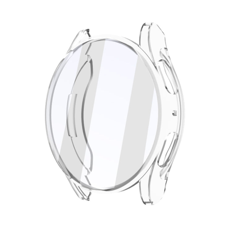 For Samsun Galaxy Watch 7 40mm Full Coverage TPU Electroplated Watch Protective Case(Transparent.) - Watch Cases by PMC TechLife | Online Shopping South Africa | PMC TechLife | Buy Now Pay Later Mobicred