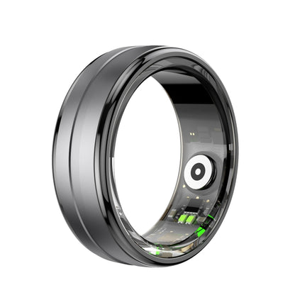 R06 SIZE 8 Smart Ring, Support Heart Rate / Blood Oxygen / Sleep Monitoring / Multiple Sports Modes(Black) - Smart Rings / Smart Telephones by PMC Jewellery | Online Shopping South Africa | PMC Jewellery | Buy Now Pay Later Mobicred