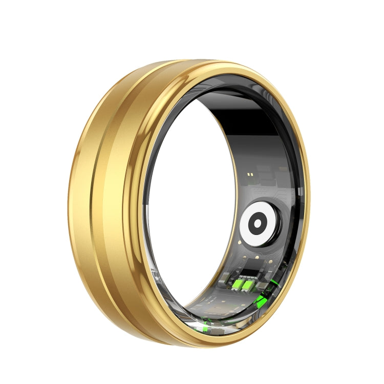 R06 SIZE 8 Smart Ring, Support Heart Rate / Blood Oxygen / Sleep Monitoring / Multiple Sports Modes(Gold) - Smart Rings / Smart Telephones by PMC Jewellery | Online Shopping South Africa | PMC Jewellery | Buy Now Pay Later Mobicred