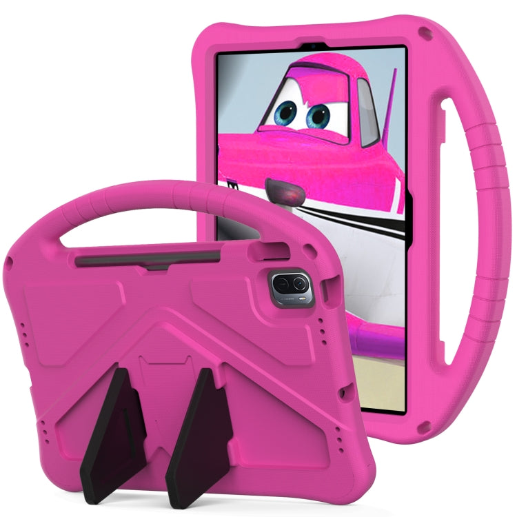 For Huawei Matepad SE 11 2024 EVA Shockproof Tablet Case with Holder(RoseRed) - free shipping - PMC Jewellery - Order now!