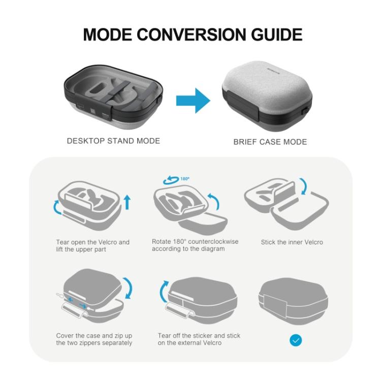BOBOVR C3 For Meta Quest 3 Carrying Bag Hardshell Storage Case VR Accessories - VR Accessories by PMC TechLife | Online Shopping South Africa | PMC TechLife | Buy Now Pay Later Mobicred