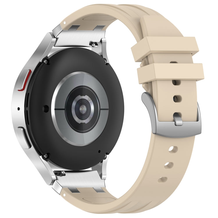 For Amazfit Pop Pro 20mm Quick Release Silver Buckle Royal Silicone Watch Band(Starlight) - free shipping - PMC TechLife - Order now!