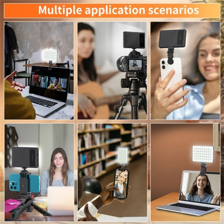 V16R Wth OLED Screen 24 Effects RGB Light Pocket Fill Light for Mobile Phone / Tablet / Laptop - Selfie Light by PMC TechLife | Online Shopping South Africa | PMC TechLife | Buy Now Pay Later Mobicred