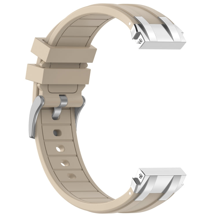 For Garmin Forerunner 265 22mm Quick Release Silver Buckle Royal Silicone Watch Band(Starlight) - free shipping - PMC TechLife - Order now!