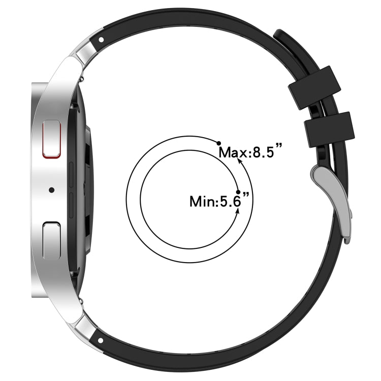 For Garmin Forerunner 265 22mm Quick Release Silver Buckle Royal Silicone Watch Band(White) - free shipping - PMC TechLife - Order now!